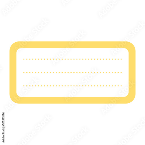 name tag
