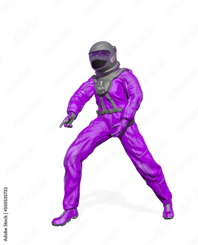 astronaut found something on white background astronaut found something on white background