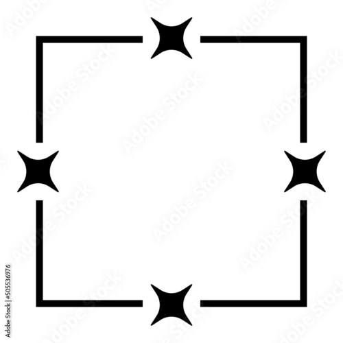star square frame
