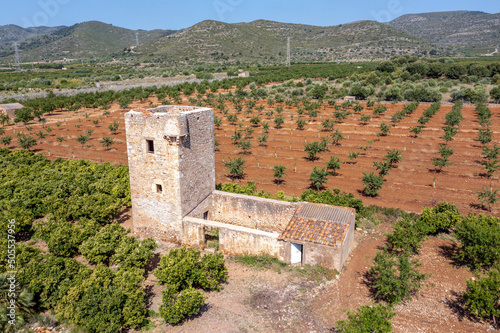 Watchtower Gats vigia in Cabanes of Castellon photo