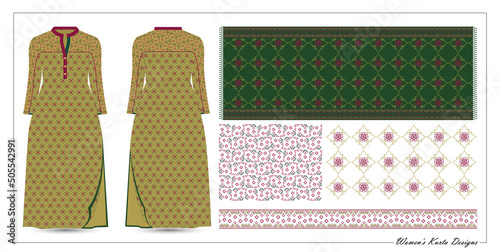 Set of clothing design