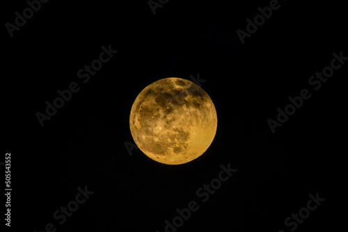 full moon in the sky with clouds beautiful view full moon، giant moon