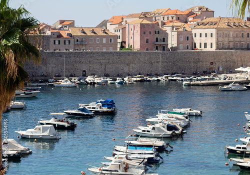 view of the port of croatia