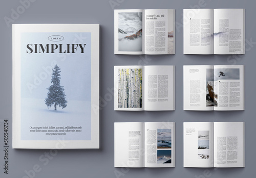 Simplify Magazine Layout