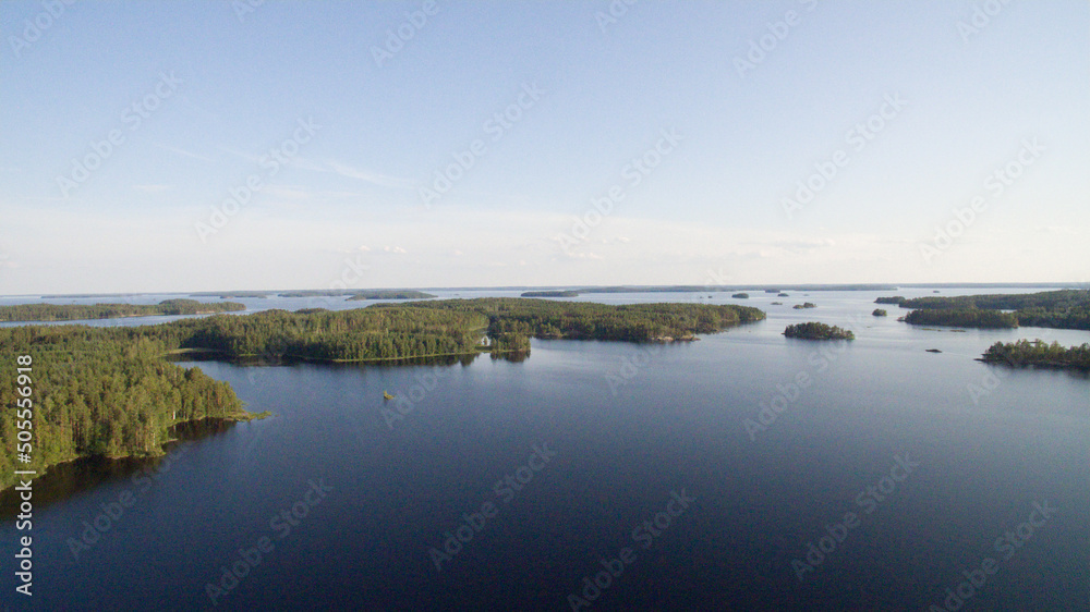 skyview lake district Finland Saaima Suomi