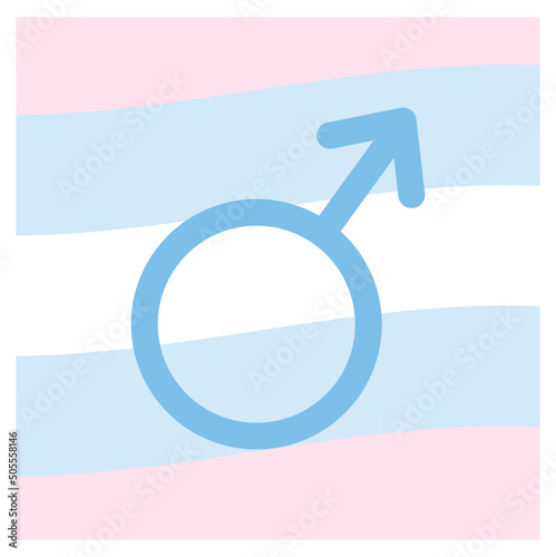 Sign with flag in honor of LGBT Pride Day. Illustration Stop homophobia for the International Day against Homophobia. Vector flat illustration with background. Use as banner, poster, sticker, print