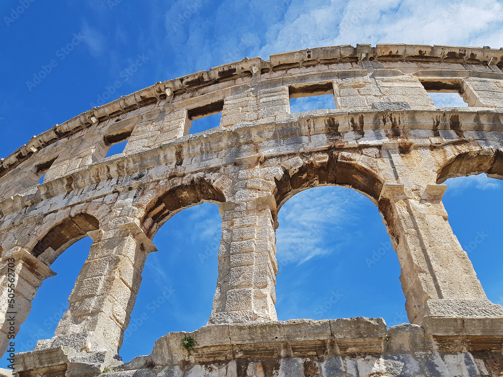 Amphithéâtre de Pula, Croatie