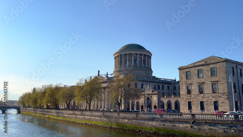 Photography Four Courts in the city center of Dublin - Ireland travel photography