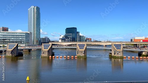 River Lagan in the city of Belfast - Ireland travel photography
