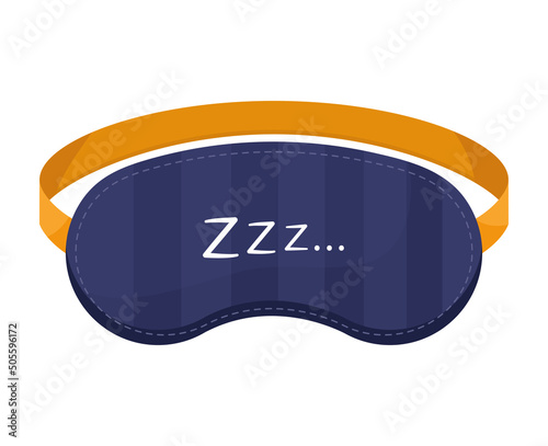 blue sleepy mask
