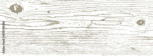 Texture of an old knotted wooden board