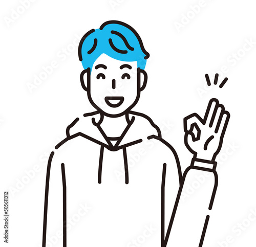 人物　イラスト
