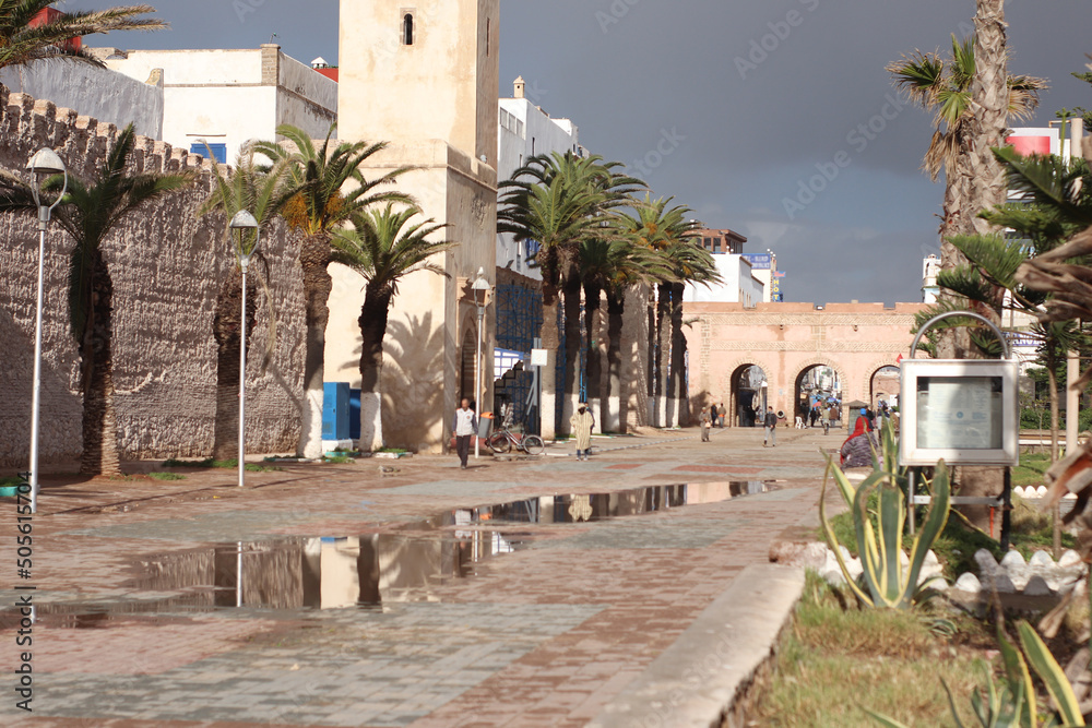 Old castle in Essaouira, Morocco