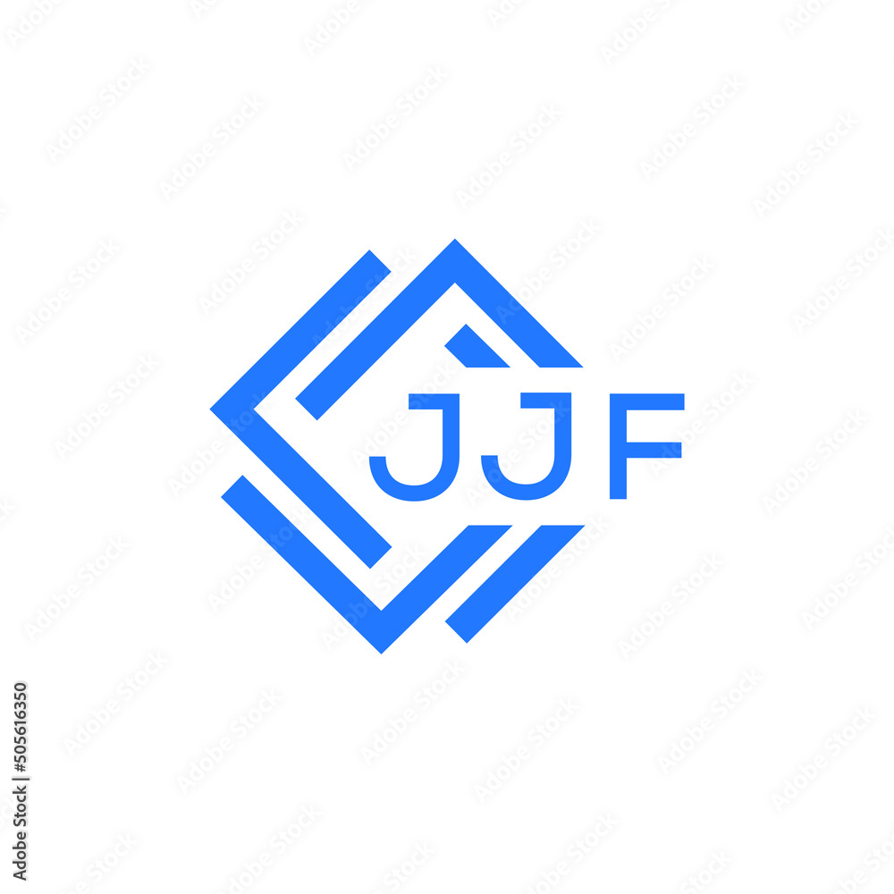 JJF technology letter logo design on white  background. JJF creative initials technology letter logo concept. JJF technology letter design.