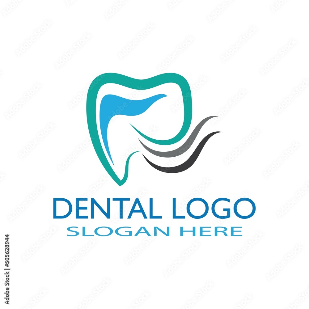 Fototapeta premium Dental logo Template vector illustration