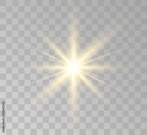 sun  light  shine  bright  flare  ray  vector  transparent  glow  effect  background  yellow  gold  sunlight  burst  soft  golden  realistic  white  glint  flash  beam  lens  blast  star  blaze  explo