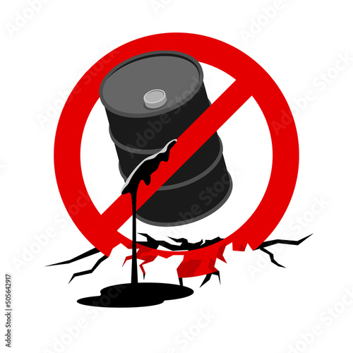 Oil embargo - ban of supplies on oil and gas