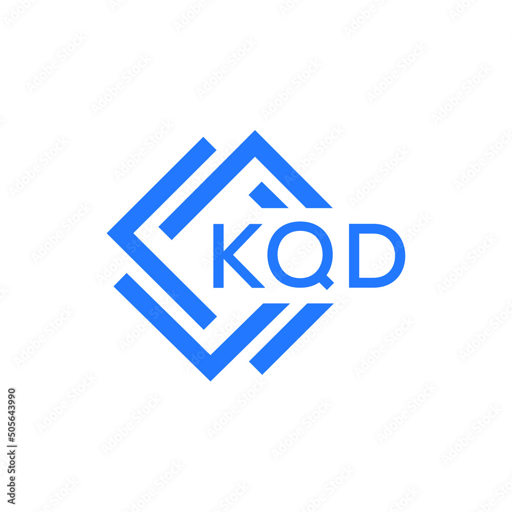 KQD technology letter logo design on white background. KQD creative initials technology letter logo concept. KQD technology letter design. KQD technology letter logo design on white background. KQD creative initials technology letter logo concept. KQD technology letter design.