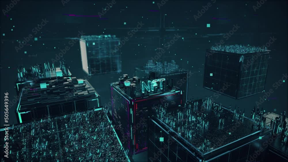 Step Into the Metaverse with digital technology hitech concept