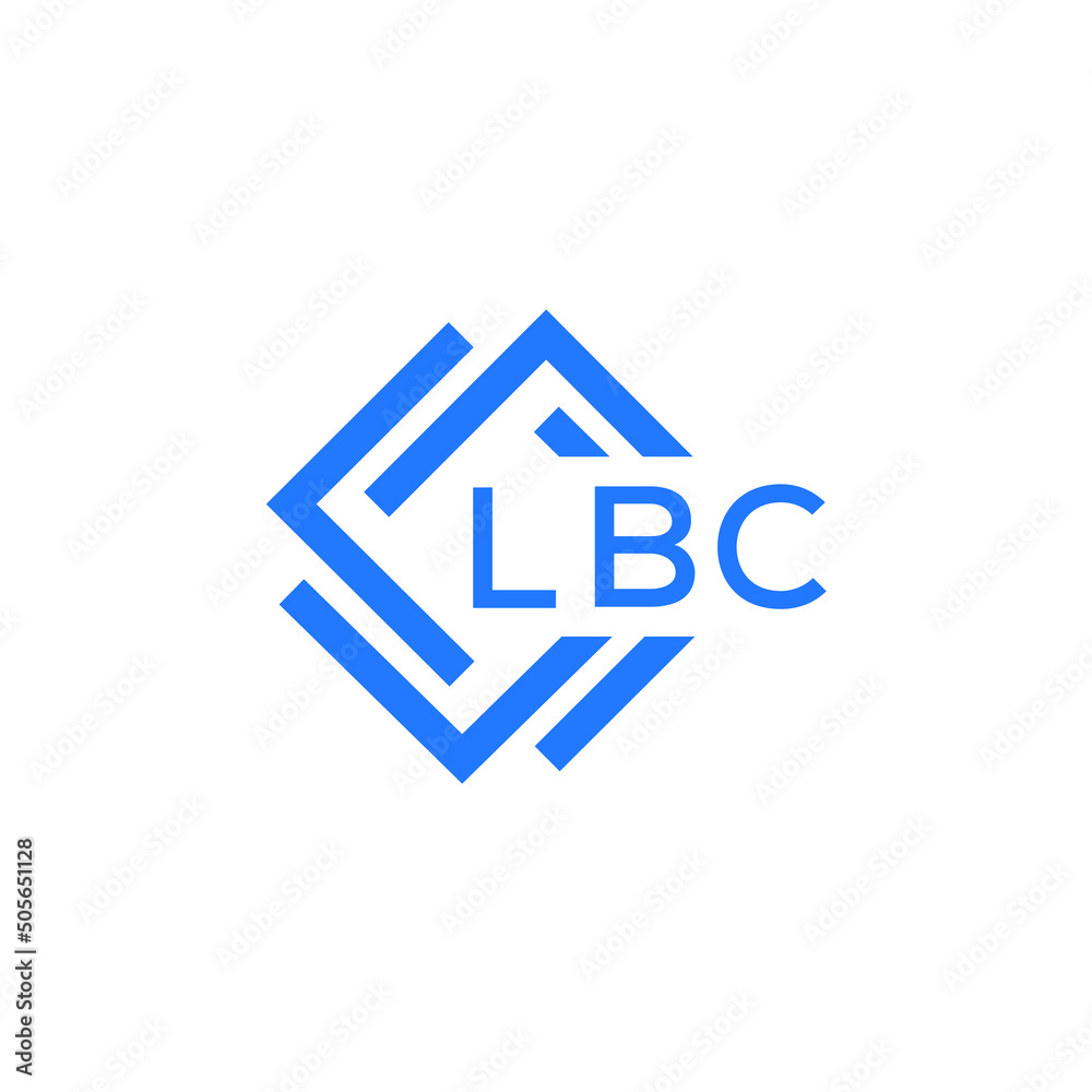 LBC technology letter logo design on white  background. LBC creative initials technology letter logo concept. LBC technology letter design.
