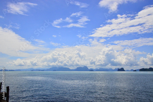 sky over the sea photo