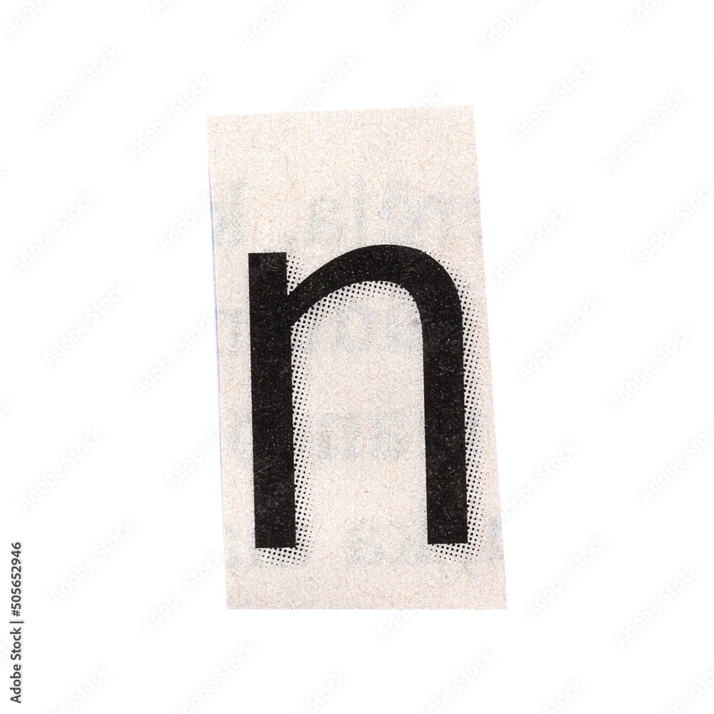Letter n fonts