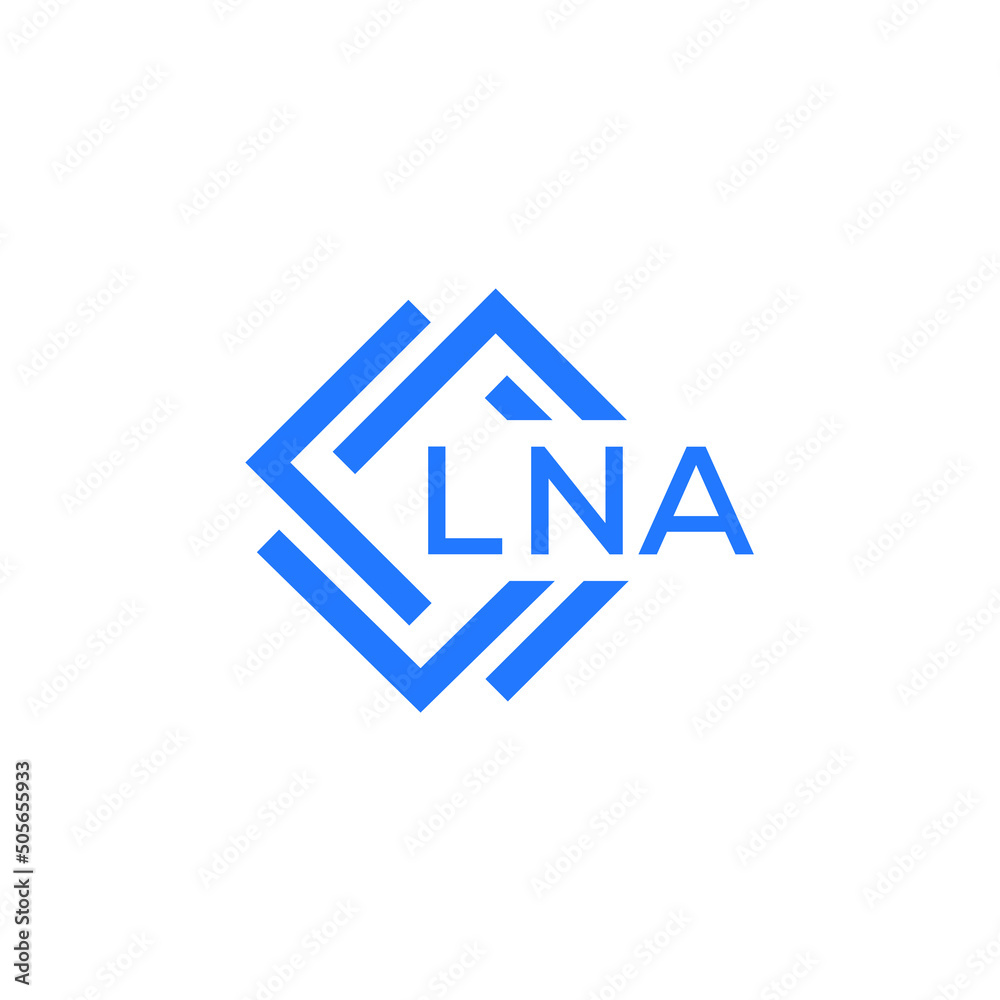 LNA technology letter logo design on white background. LNA creative initials technology letter logo concept. LNA technology letter design. LNA technology letter logo design on white background. LNA creative initials technology letter logo concept. LNA technology letter design.