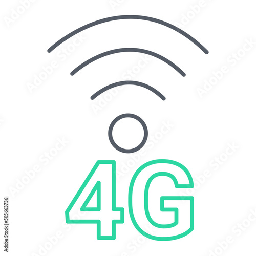 4G Icon Design