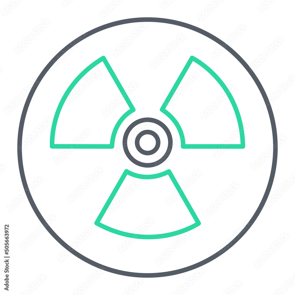 Radioactivity Icon Design Radioactivity Icon Design