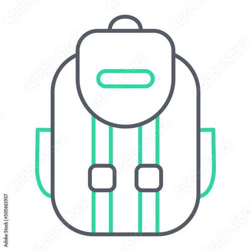Bagpack Icon Design