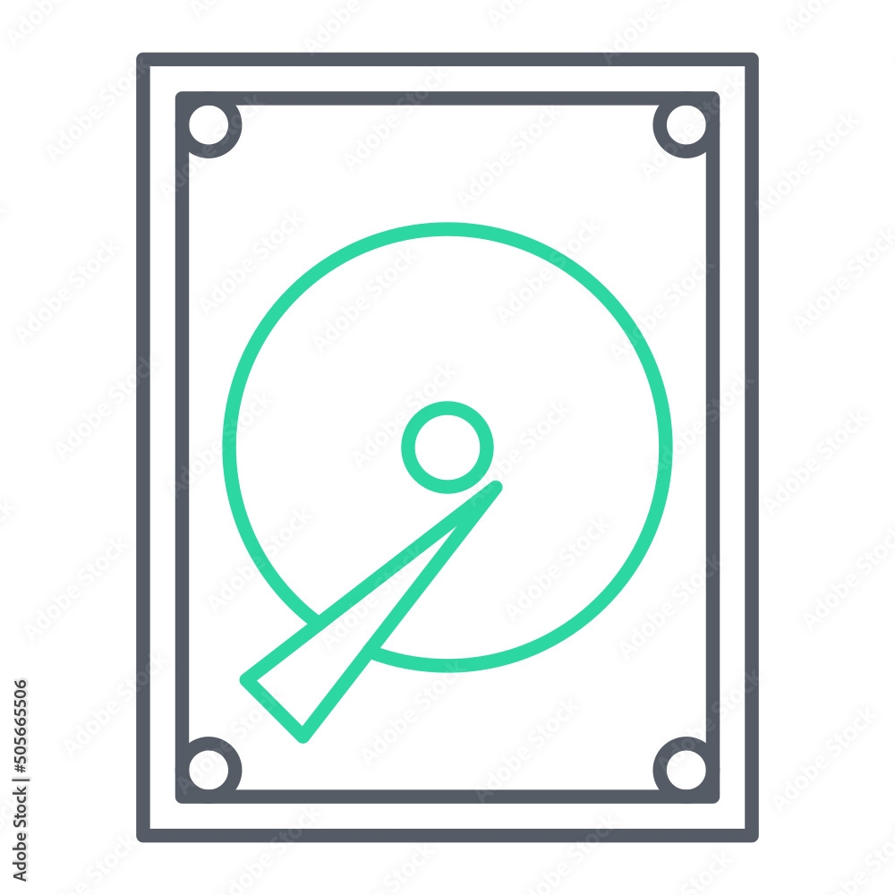 Hard Disk Icon Design