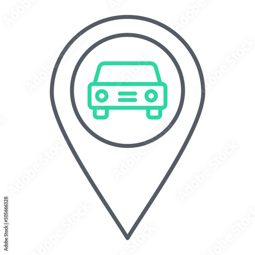 Car Placeholder Icon Design