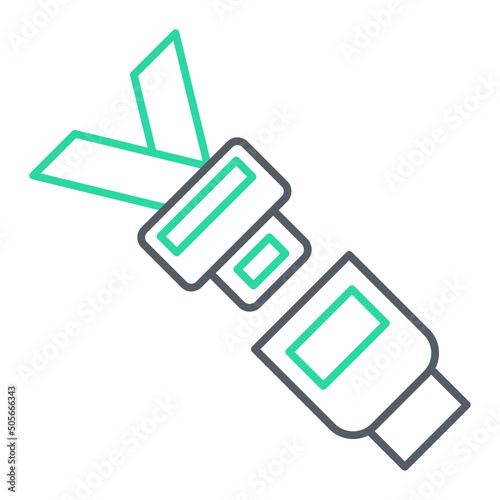 seat belt Icon Design