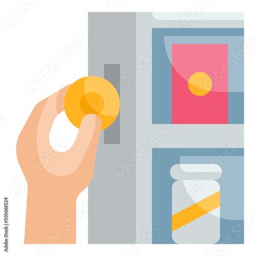insert flat icon