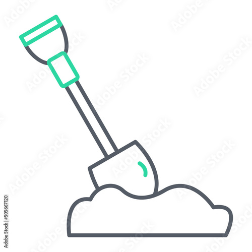 Shovel Icon Design