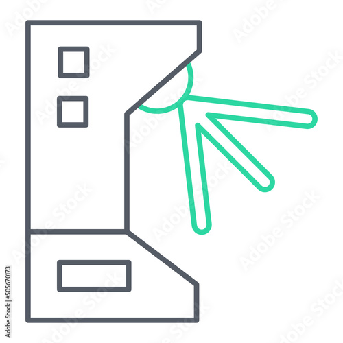 Turnstile Icon Design