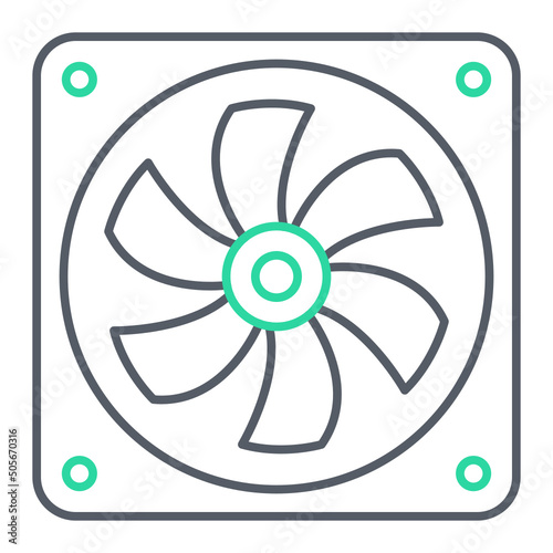 Pc Fan Icon Design