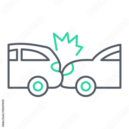 Collision Icon Design