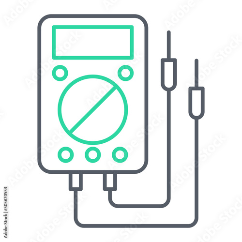 Voltmeter Icon Design