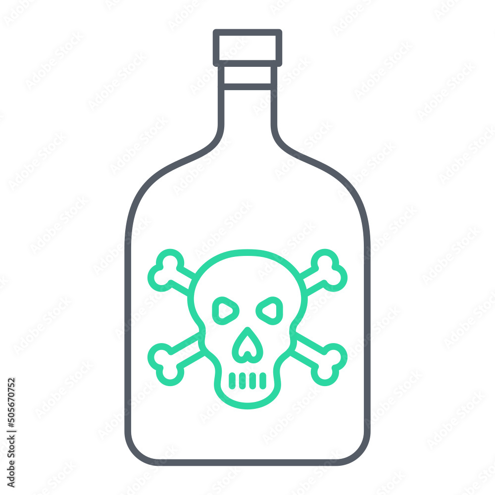 Poison Icon Design