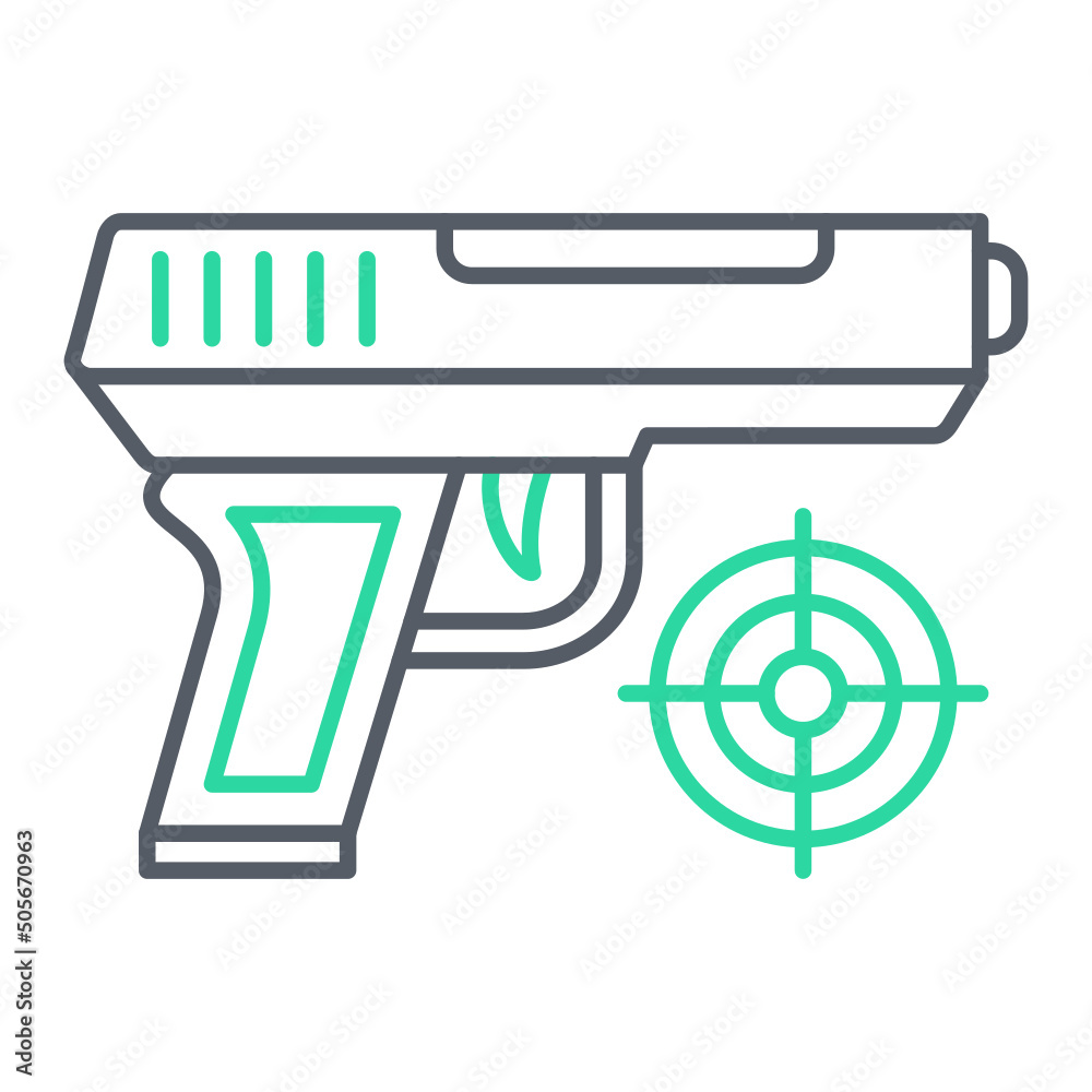 Shooting Game Icon Design Shooting Game Icon Design
