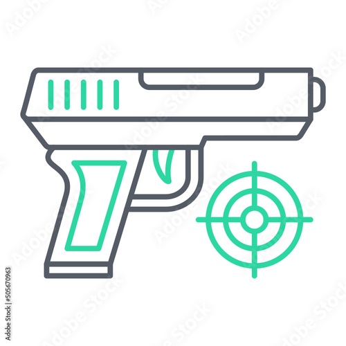 Shooting Game Icon Design