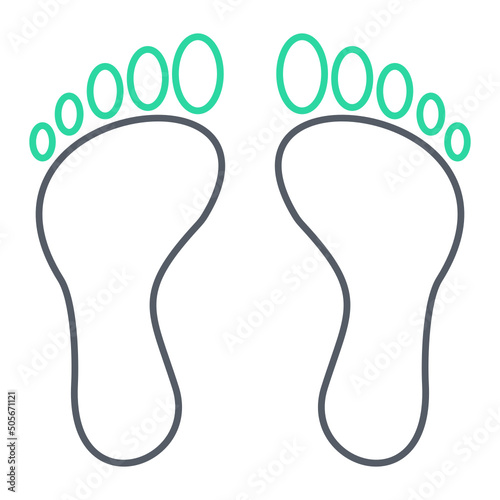 Footprint Icon Design