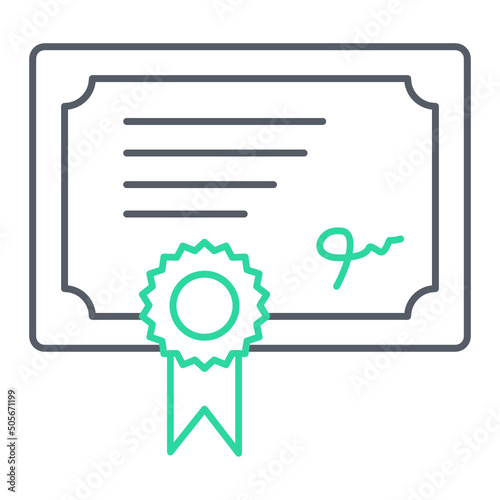 Certificate Icon Design