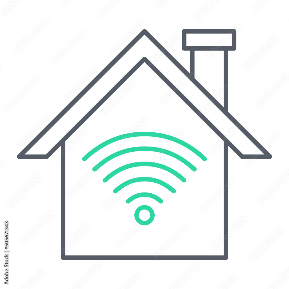 Smart Home Icon Design