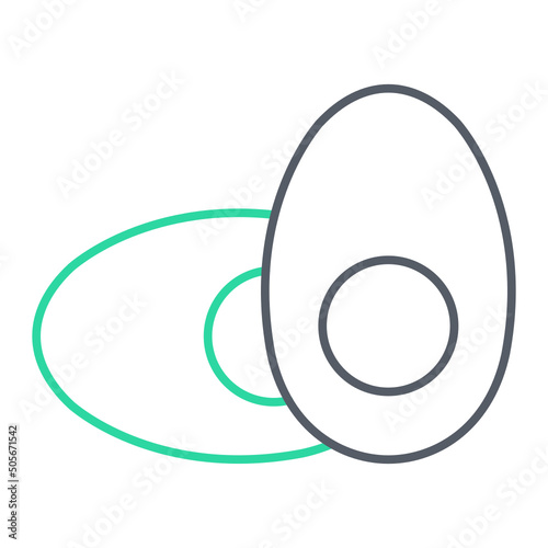 Boiled Egg Icon Design