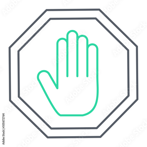 Stop Sign Icon Design