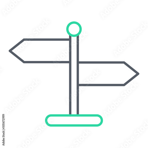 Sign Board Icon Design