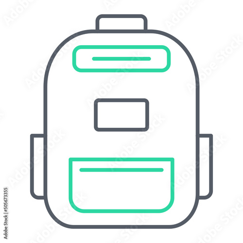 Bagpack Icon Design