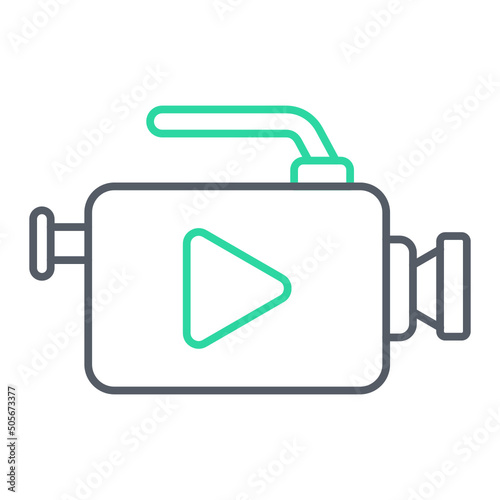 Video Recoder Icon Design